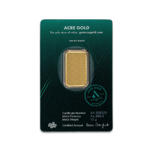 Acre Gold (10g) Alpine Collection - $250 per month subscription