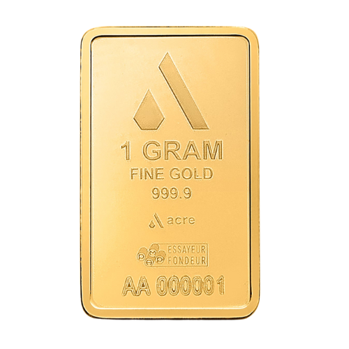 Acre Gold (1g) - abonnement de 30 $ par mois