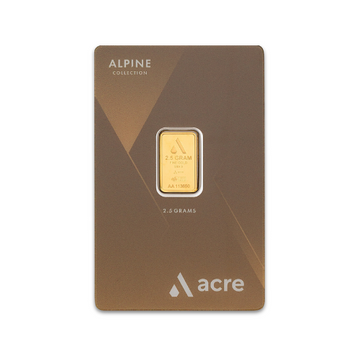 Acre Gold (2.5g) Alpine Collection - BUY IT NOW (Free domestic shipping)