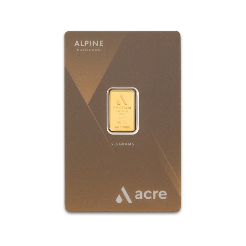 Acre Gold (2,5 g) Alpine Collection - abonnement de 50 $ par mois