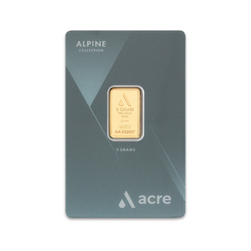 Acre Gold (5g) Alpine Collection - Abonnement de 100 $ par mois