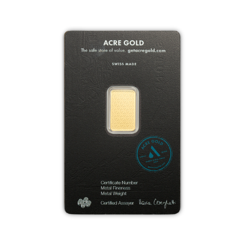 Acre Gold (2,5 g) Alpine Collection – JETZT KAUFEN (Kostenloser Versand im Inland)