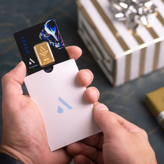 Gold is shipped to your door
